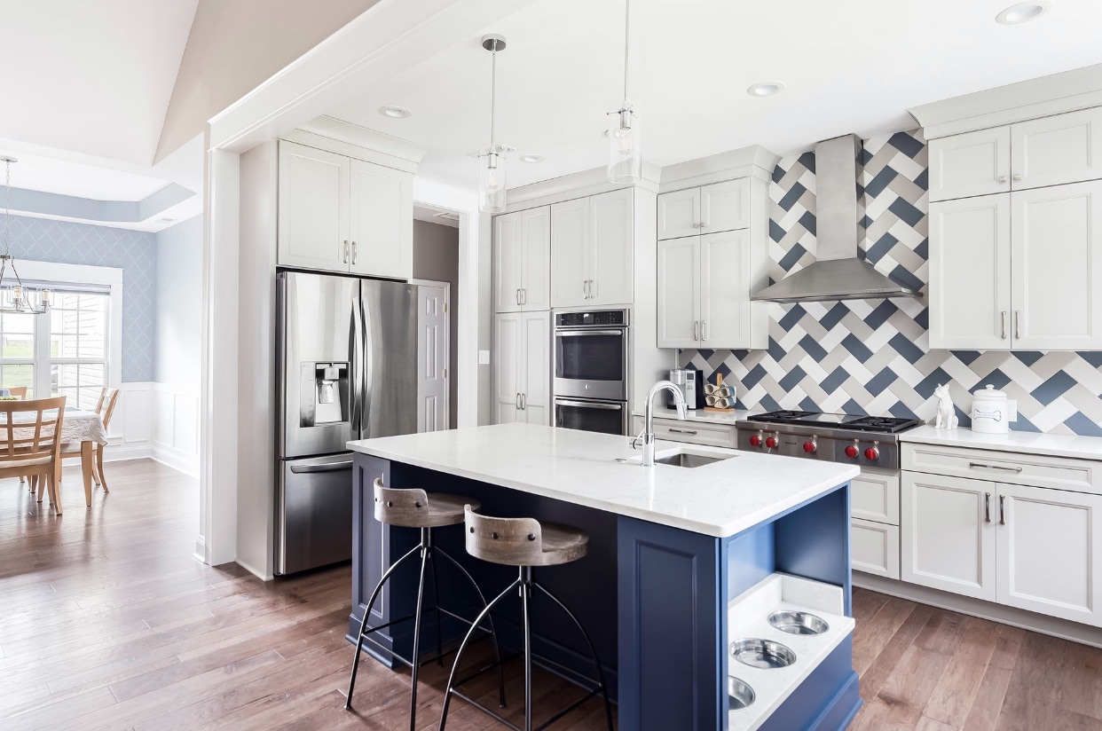 Elegant Tile Kitchen