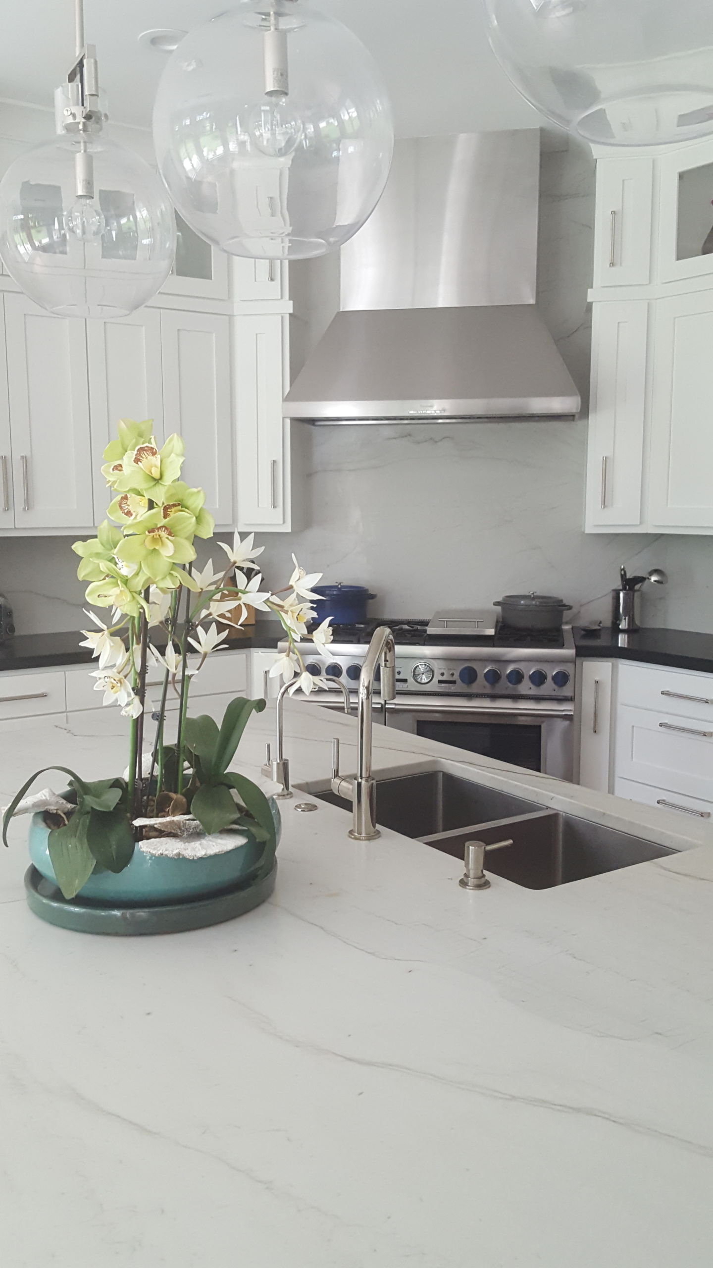 Modern Transitional with Island
