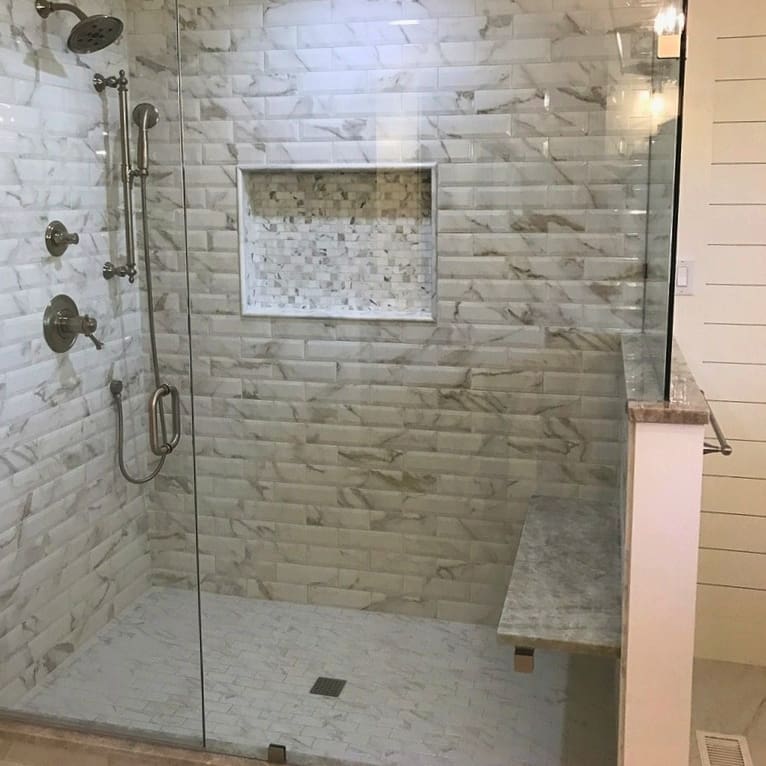 Transitional Master Bathroom